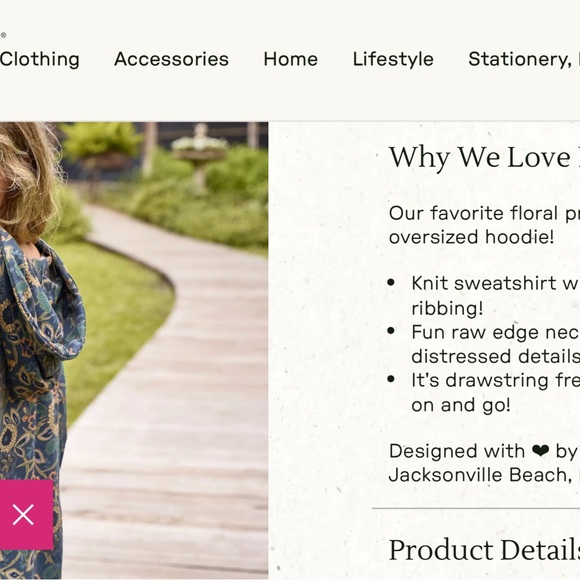 Natural Life Oversized Sweatshirt EUC - Picture 4 of 5